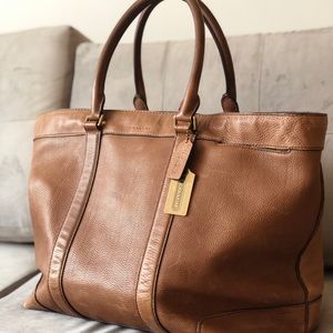 COACH Men’s weekender bag 100% genuine leather